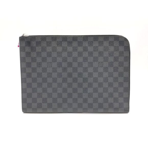 Louis Vuitton Graphite Pochette Jour Gm N64437 - Picture 1 of 6